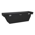 Uws 72IN ALUMINUM SINGLE LID CROSSOVER TOOLBOX DEEP ANGLED BLACK TBSD-72-A-BLK